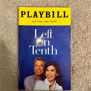“Left on Tenth” Broadway Playbill - Original Cast